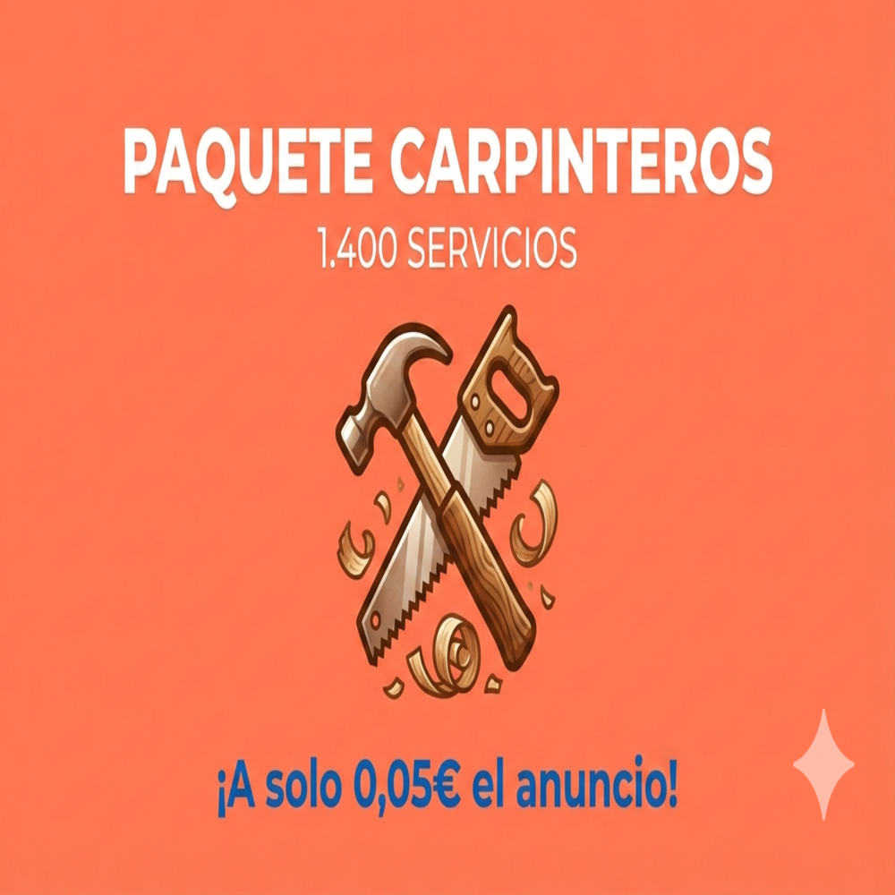 Paquete Carpinteros